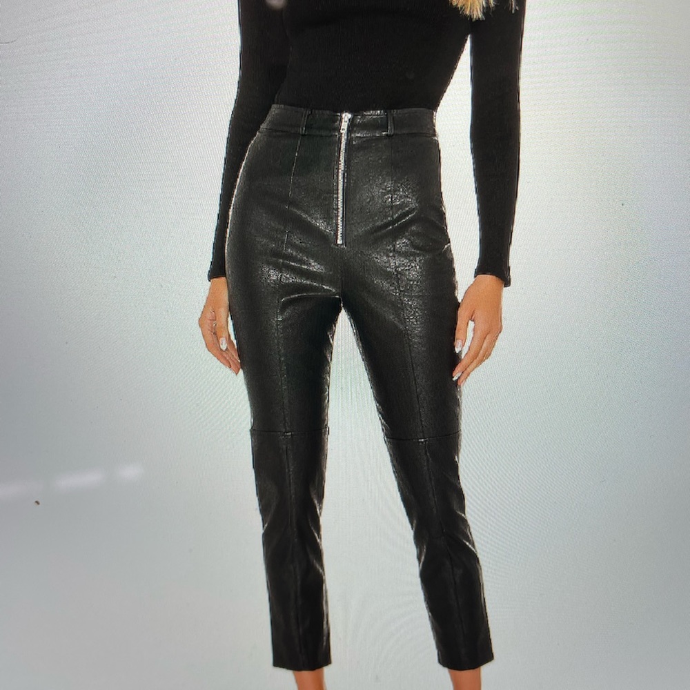 Lovers and friends faux leather pants